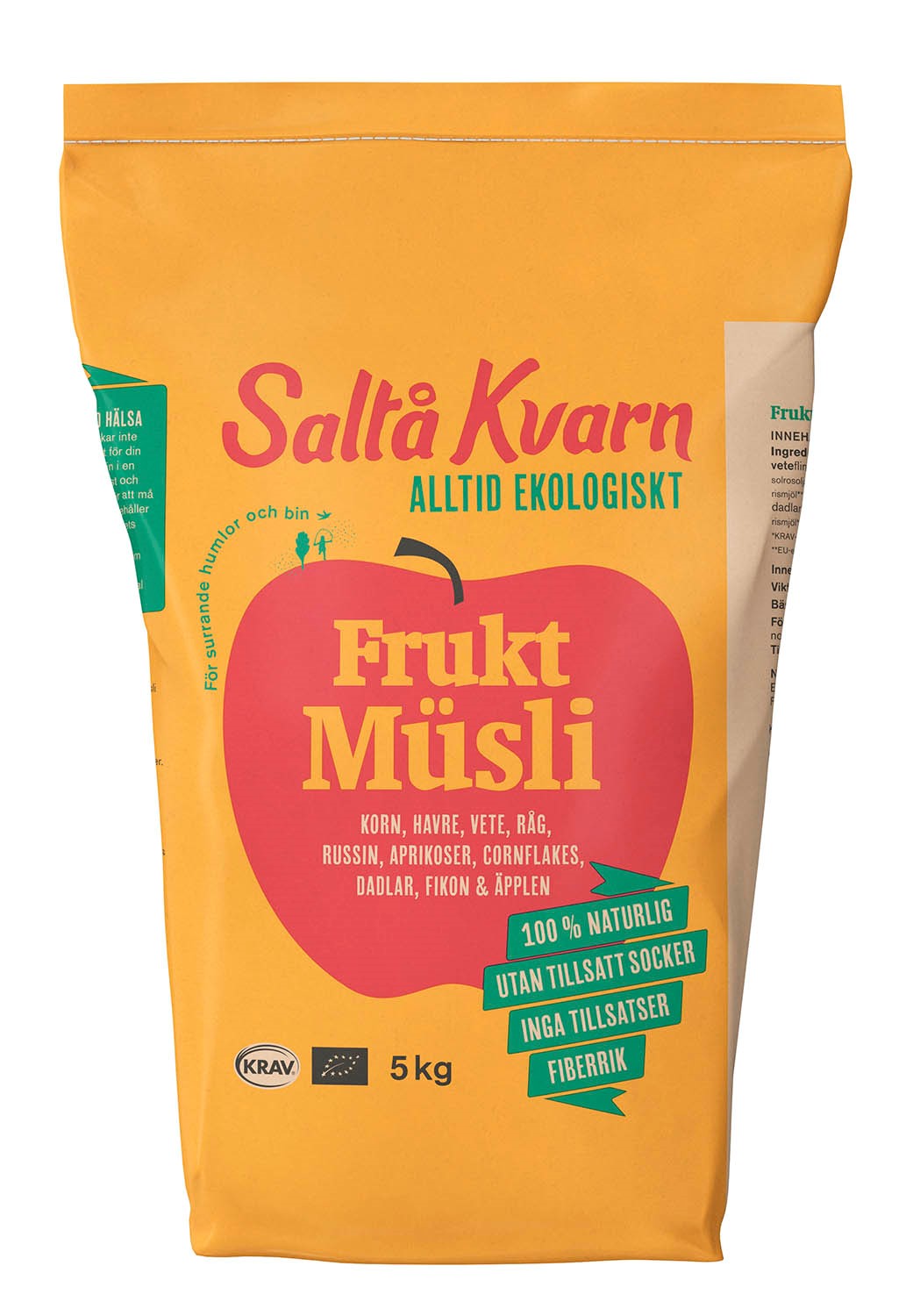 Fruktm Sli Krav Salt Kvarn Dabas