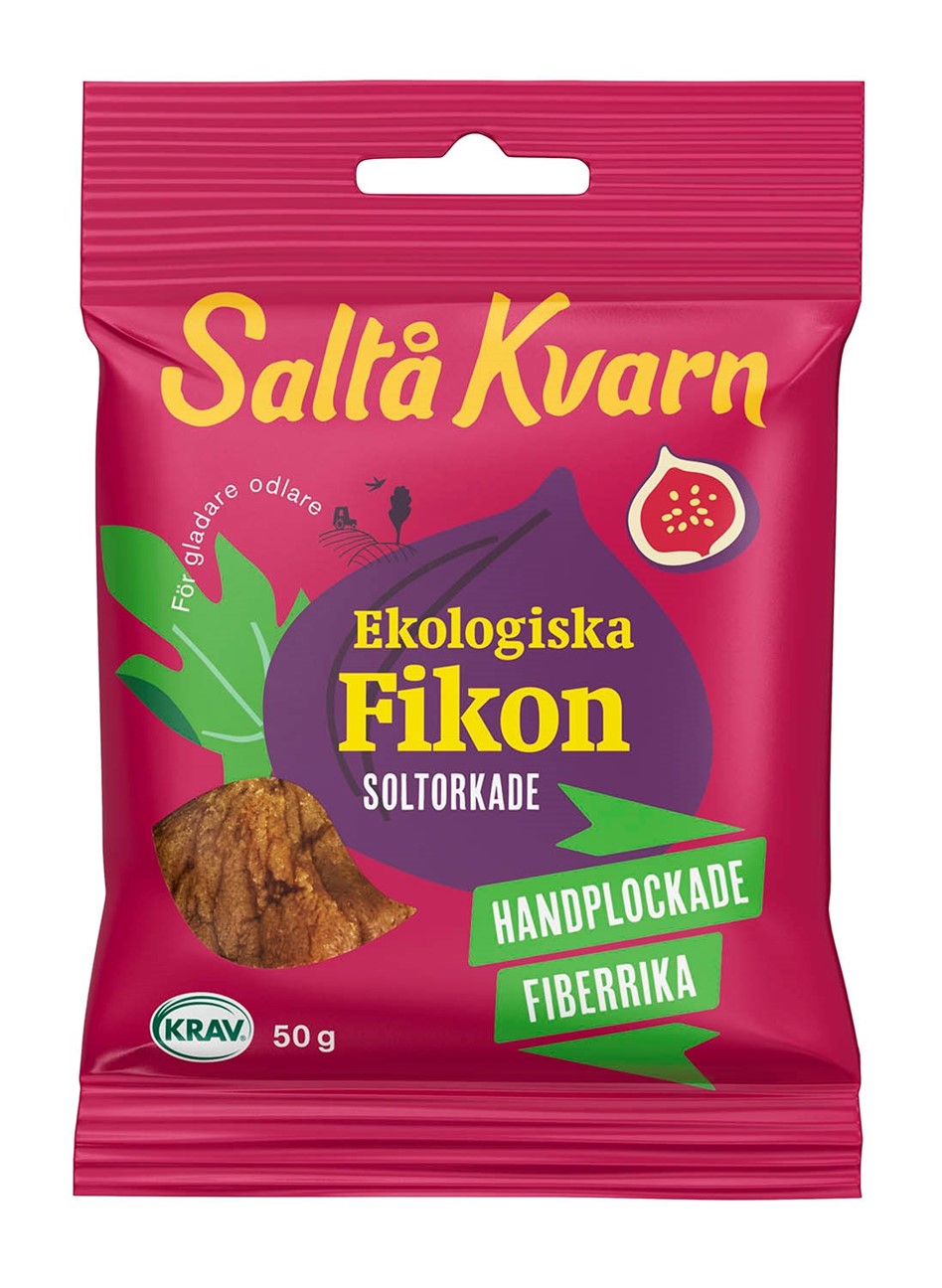 Fikon Krav Salt Kvarn Dabas