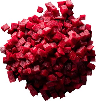 Rödbeta tärnad 10 mm