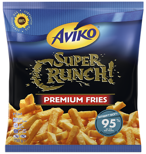 Frysta Pommes Frites I Ugn Krispiga