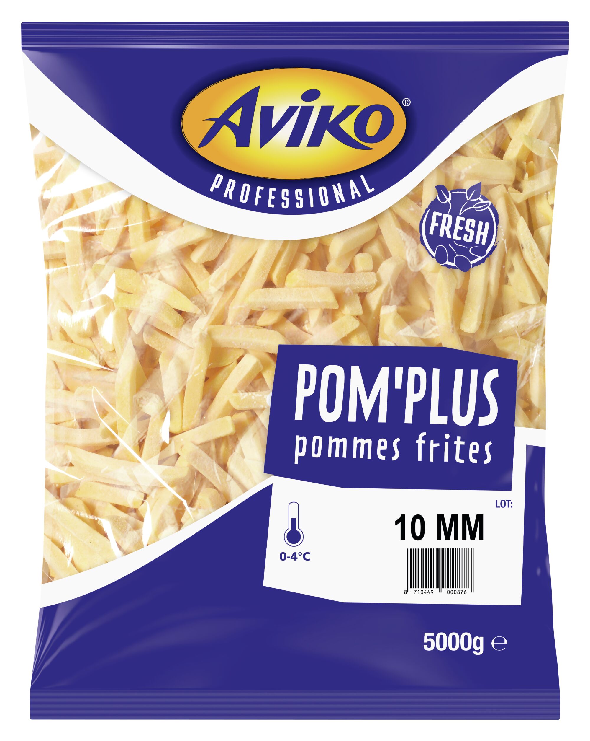 Färsk Pommes Frites - Pom’ Plus 7mm