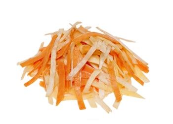 Rotfruktstagliatelle 2x6 mm vac