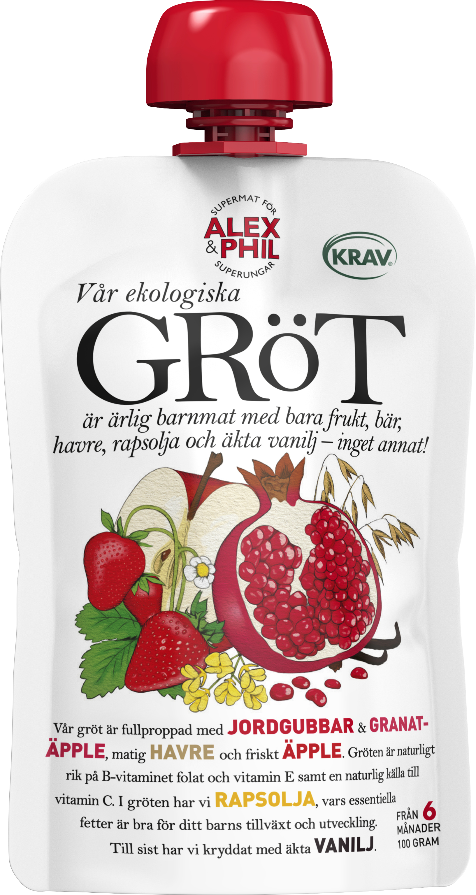 Gröt Jordgubb/Vani