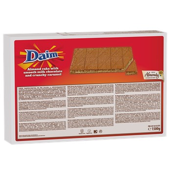 Mandeltårta med Daim, Traybake