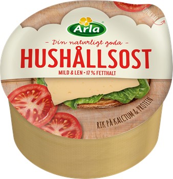 Hushållsost 17%