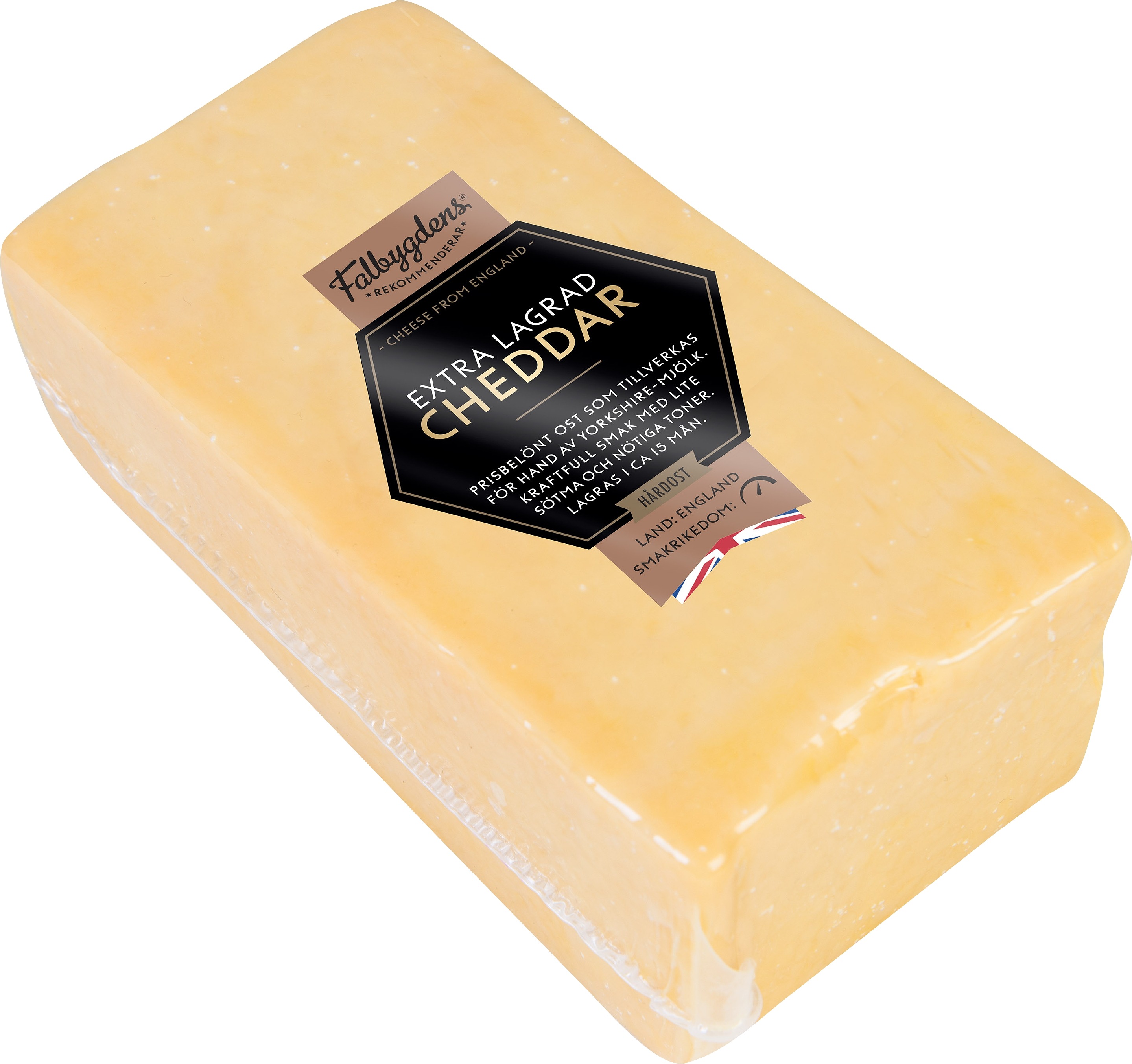 Extra lagrad cheddar 34% hårdost