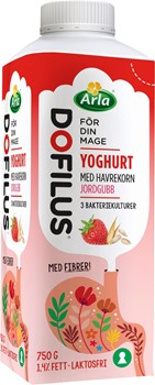 Dofilus yoghurt jordgubb&havre