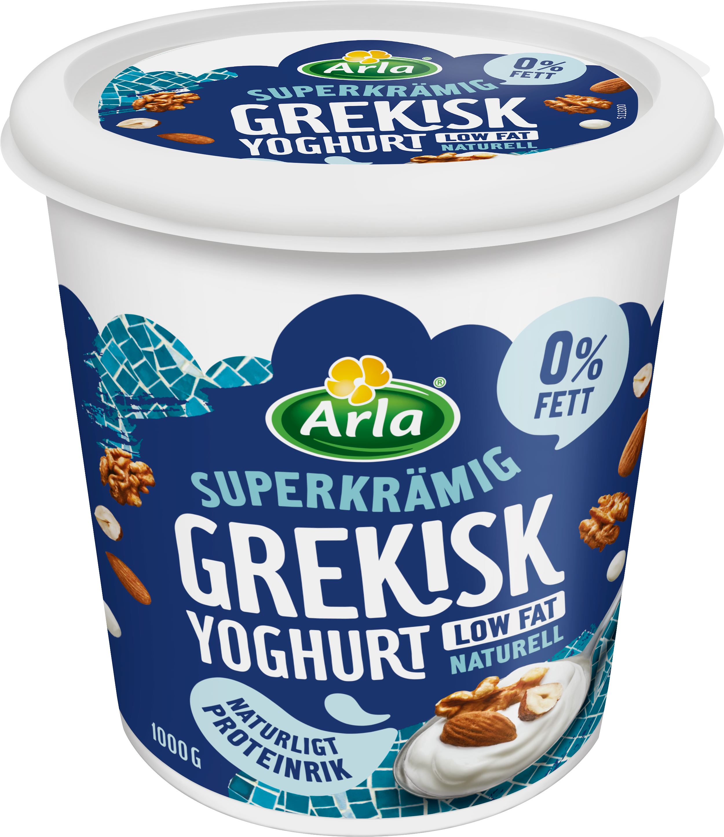 Grekisk yoghurt naturell 0.2%