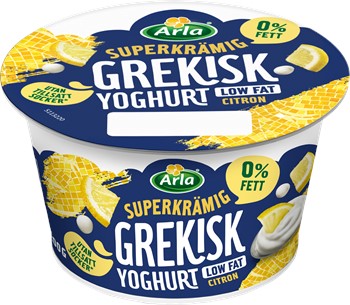 Grekisk yoghurt citron 0.2%