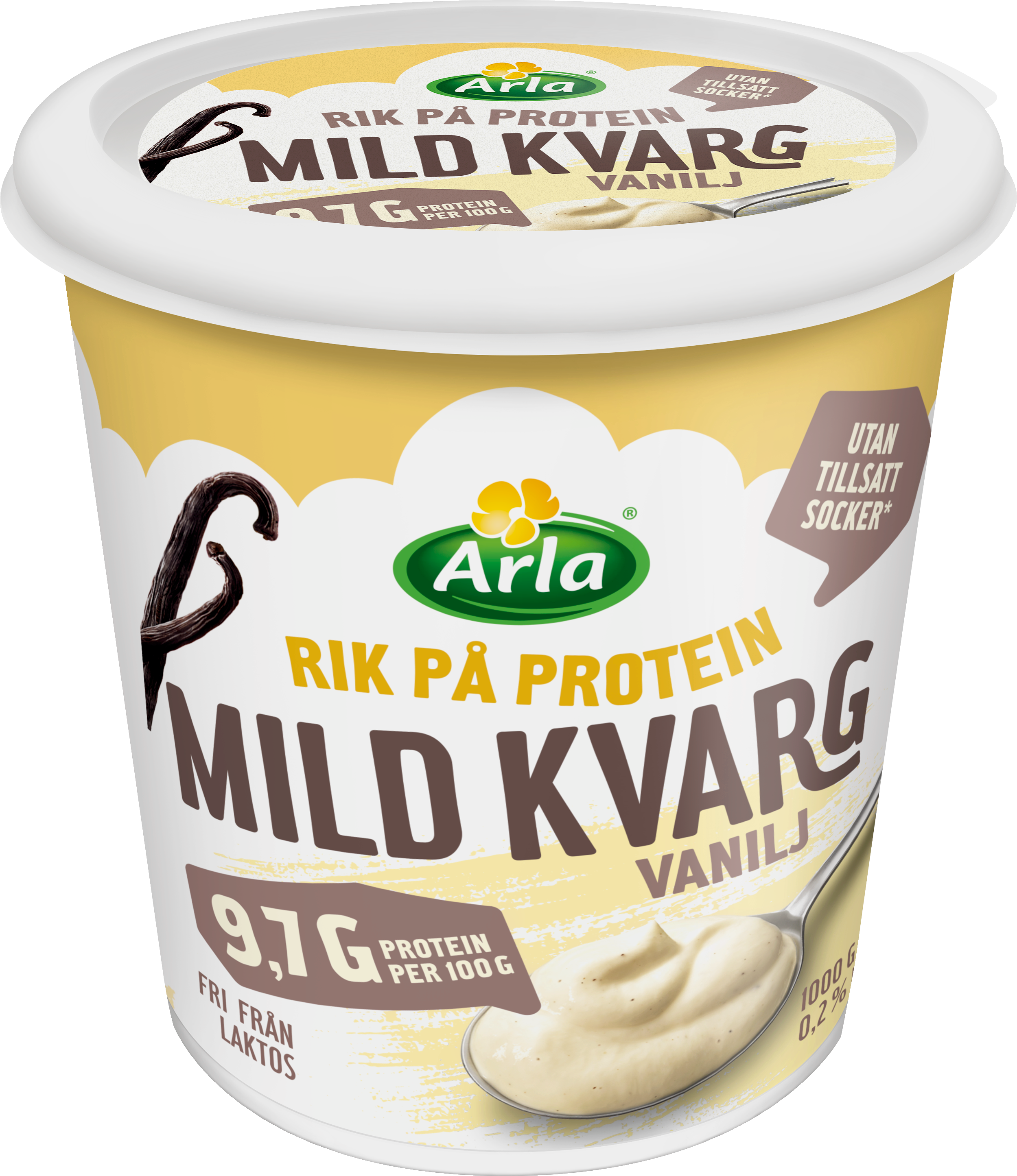 Mild kvarg vanilj 0.2%