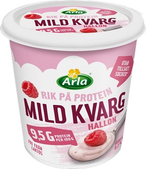 Mild kvarg hallon 0.2%