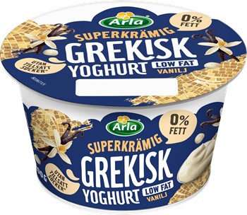 Grekisk yoghurt vanilj 0.2%