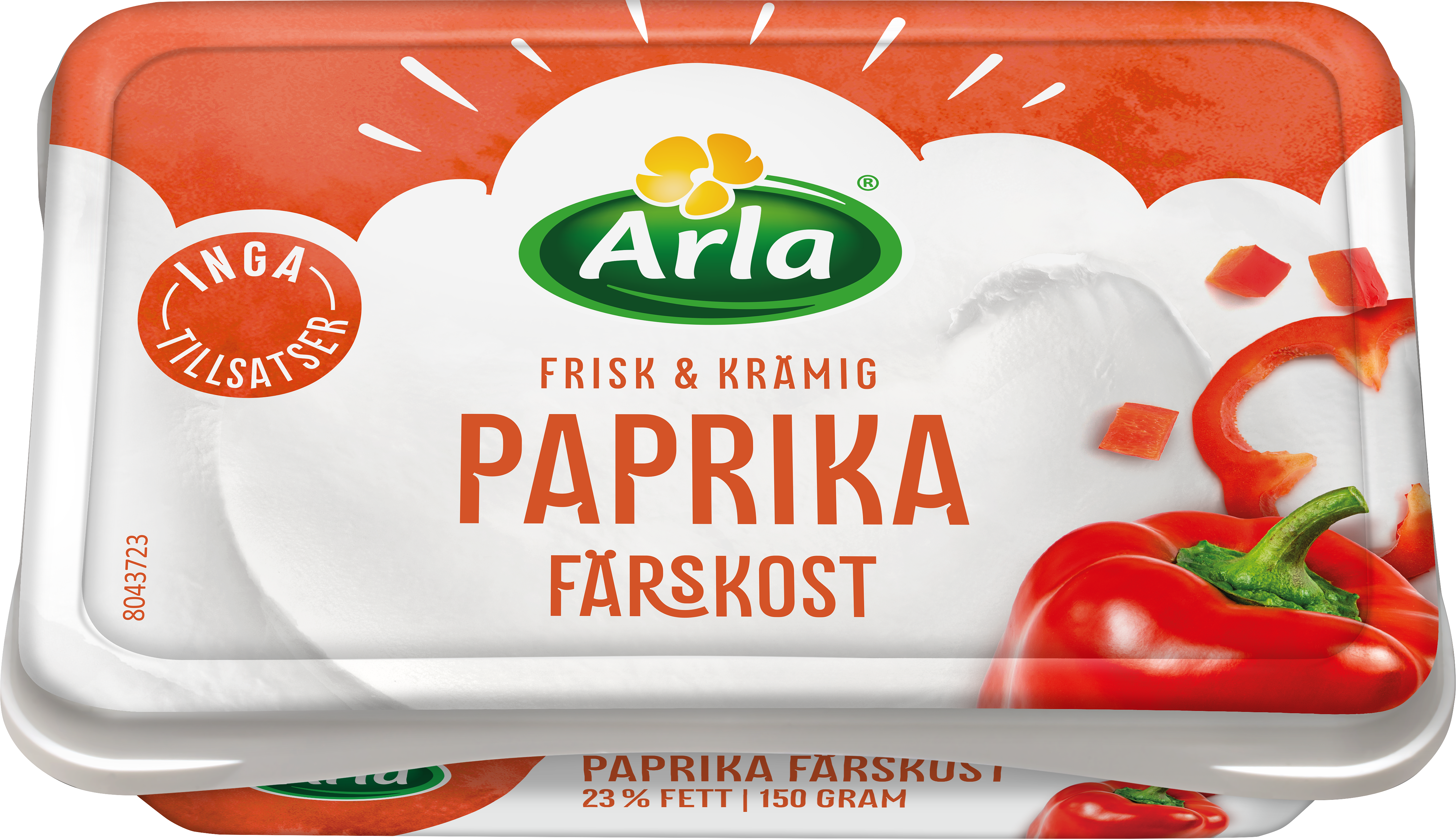 Färskost Paprika