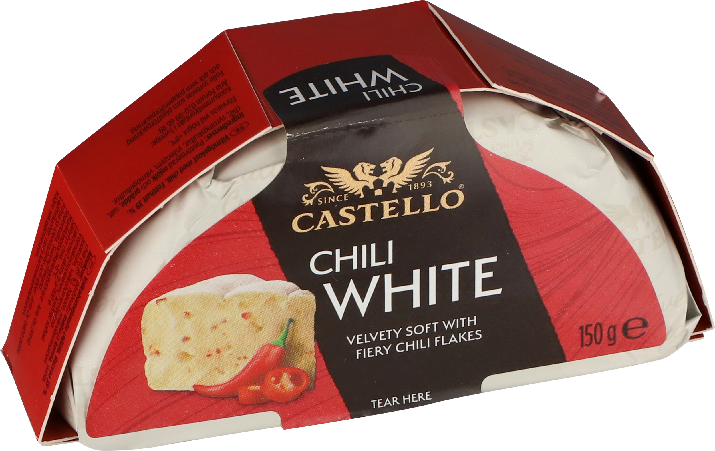 White chili vitmögelost