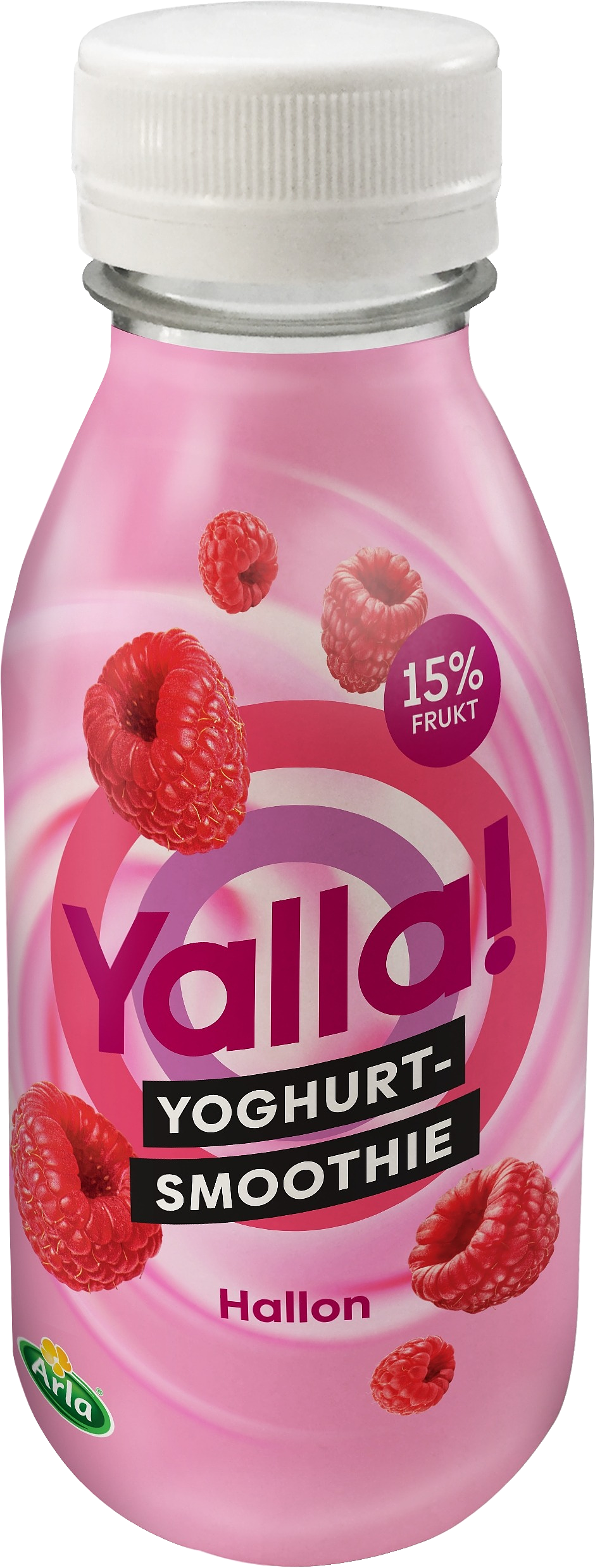 Yalla yoghurt-smoothie hallon