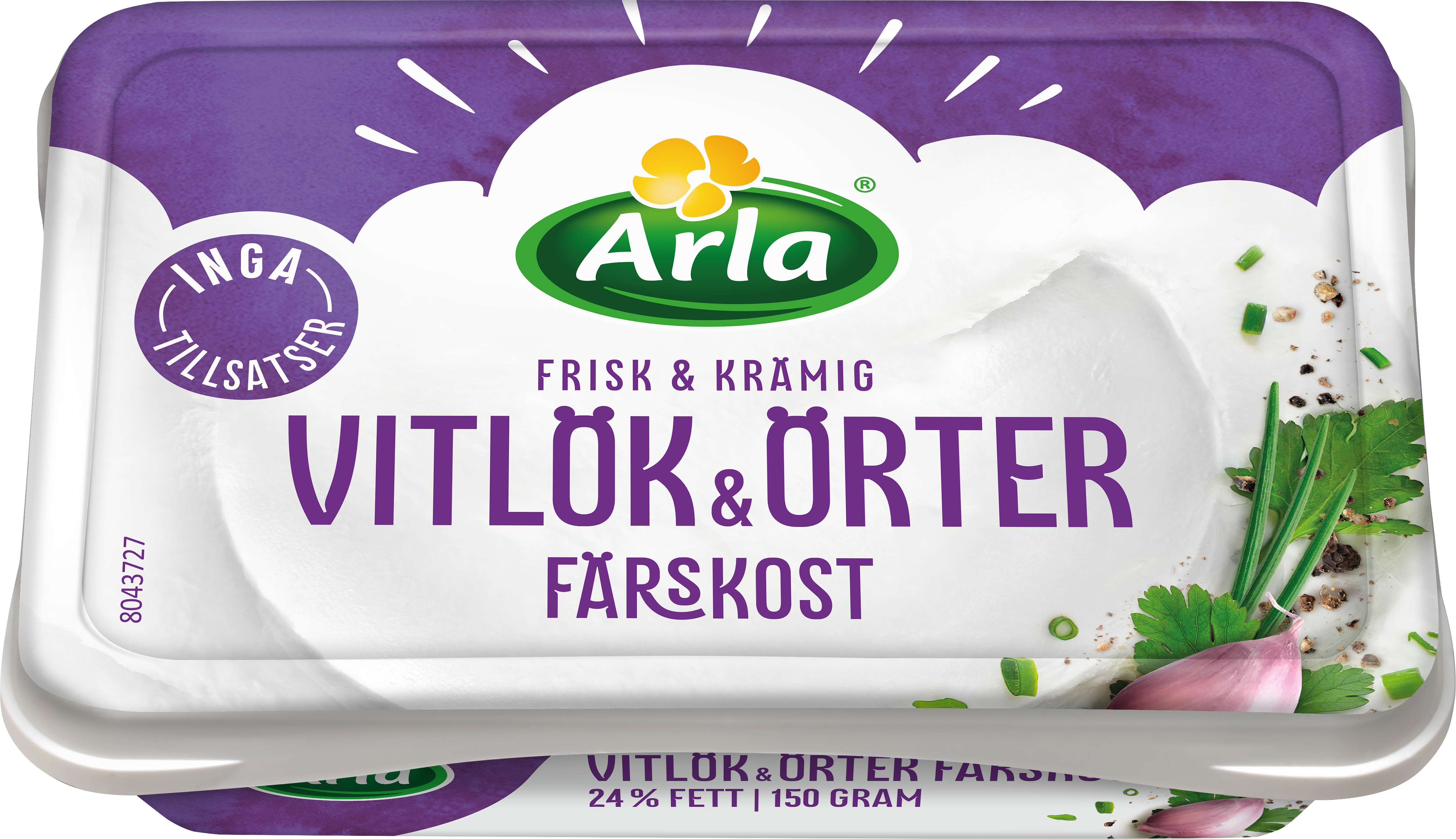 Färskost Vitlök / Örter