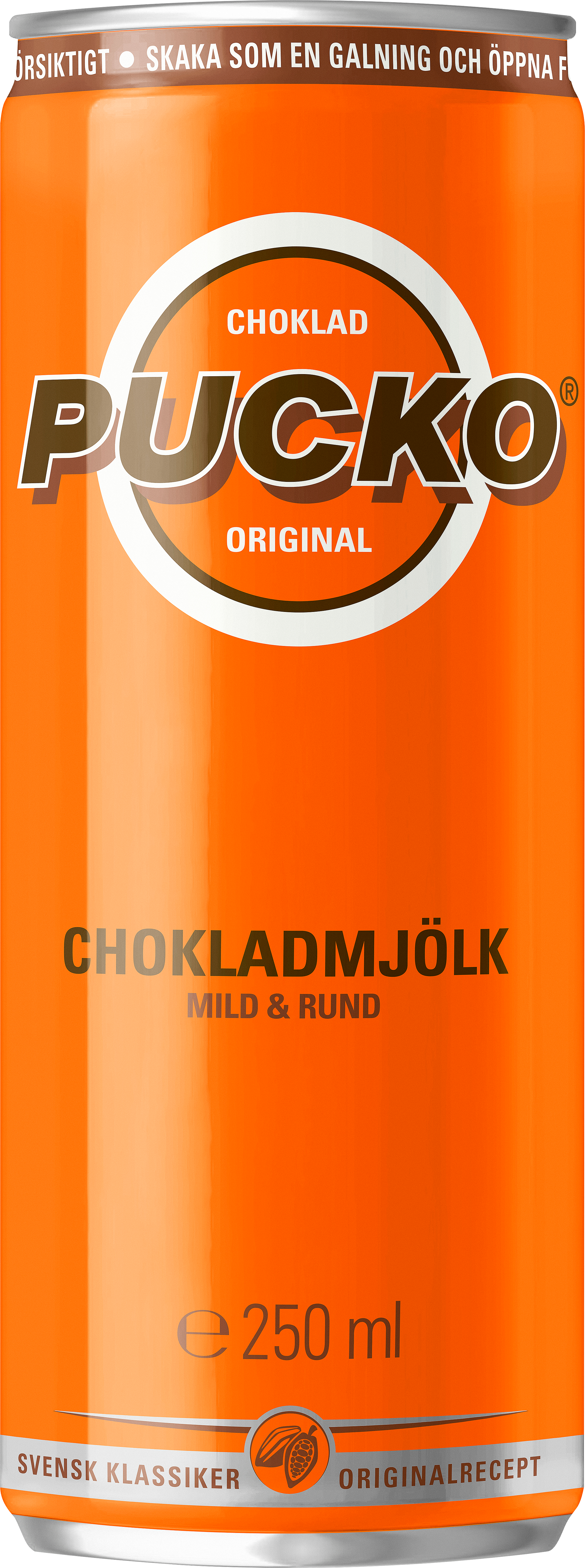 Pucko Original chokladmjölk slimcan