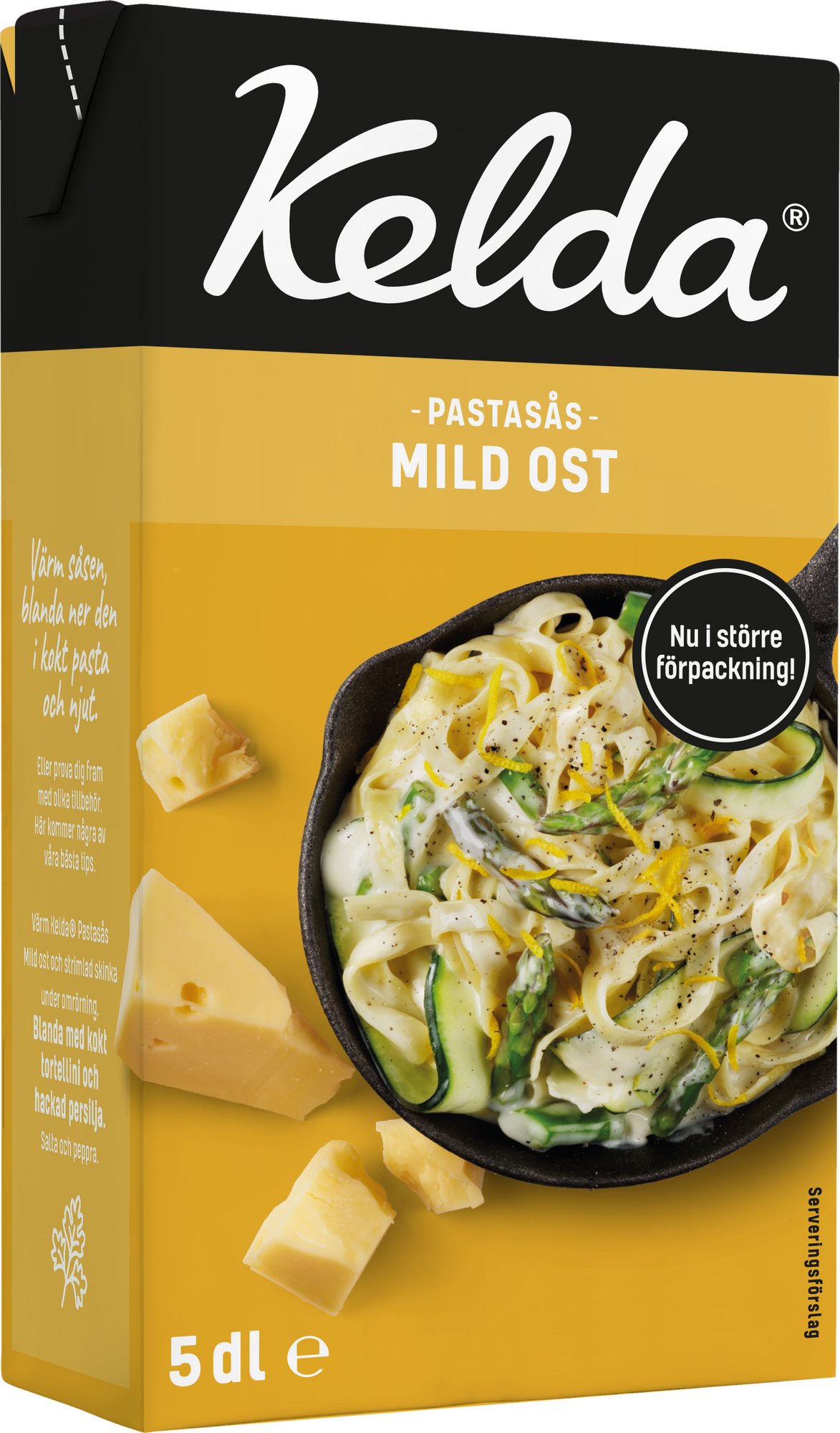 Pastasås mild ost