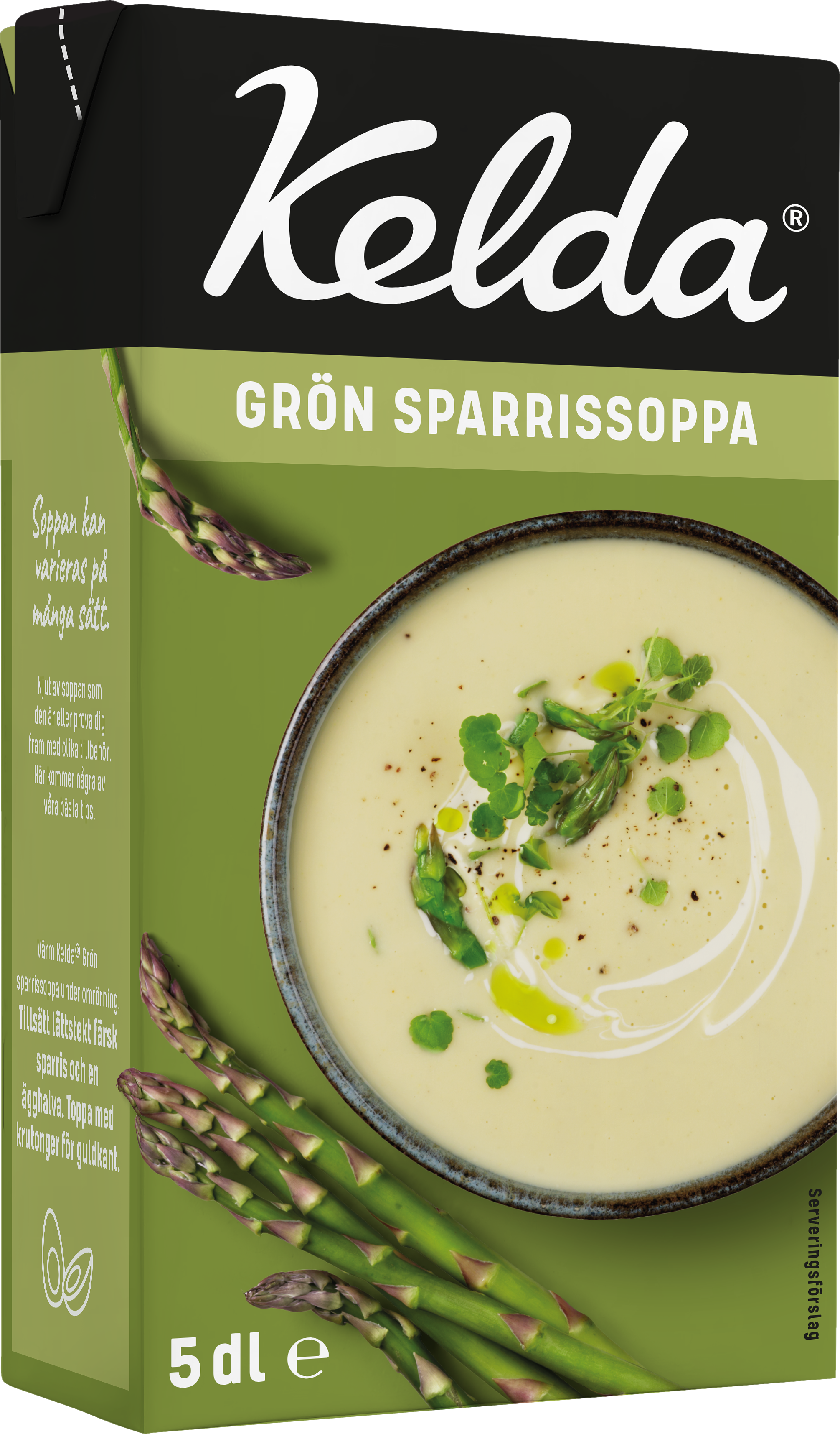 Grön sparrissoppa