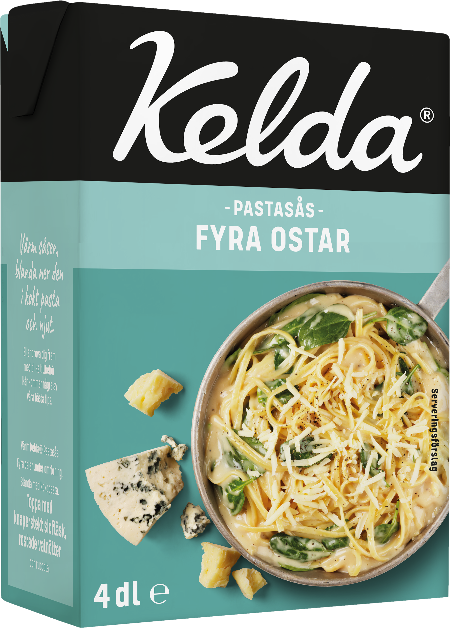 Pastasås fyra ostar