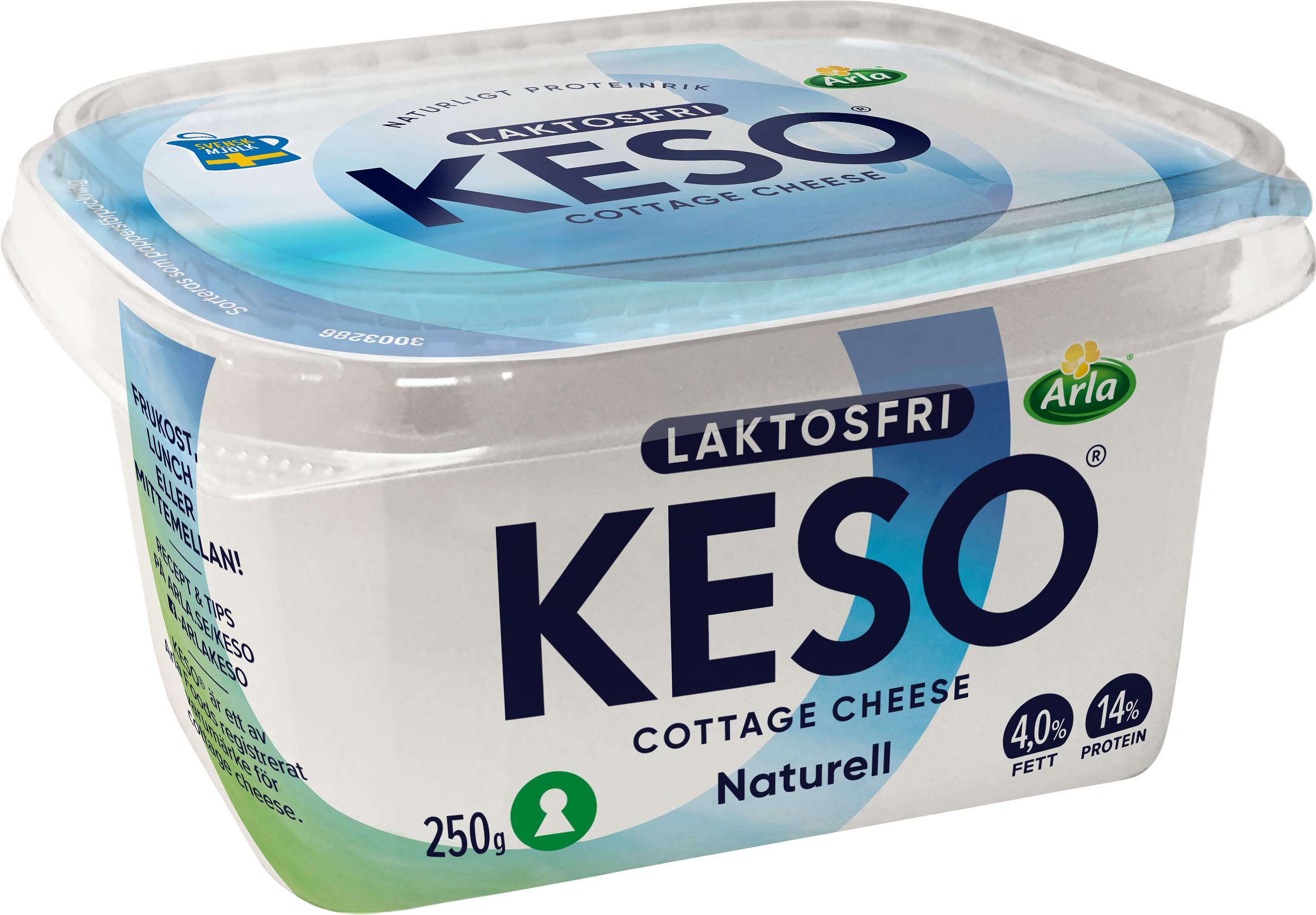 Laktosfri cottage cheese 4%