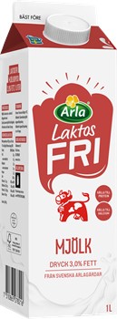 Laktosfri standardmjölkdryck 3.0%