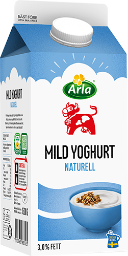 Mild yoghurt naturell 3%