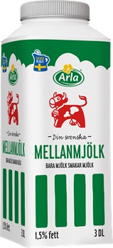 Mellanmjölk 1.5% port