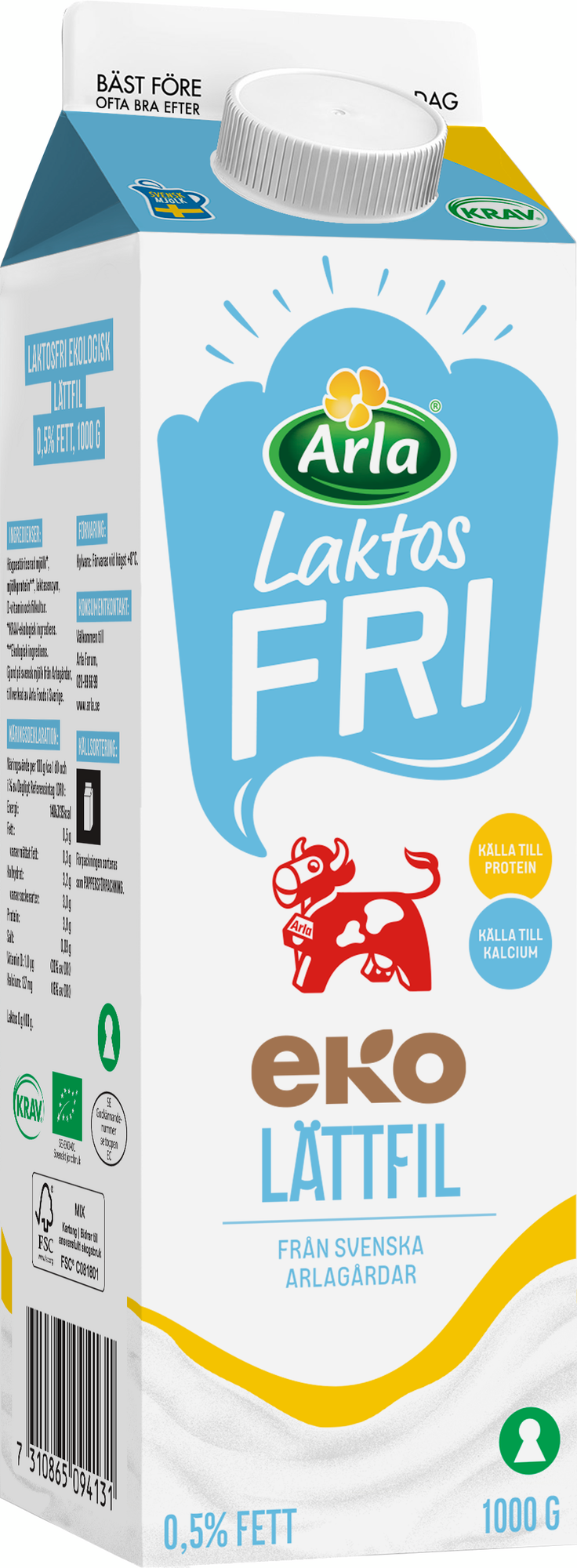 Laktosfri lättfil 0.5%