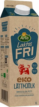 Laktosfri eko lättmjölkdryck 0.5%