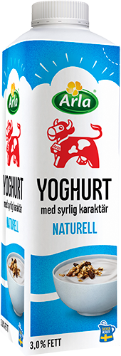 Yoghurt naturell 3%