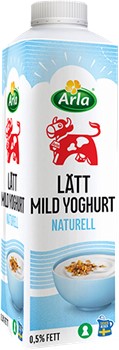 Mild lättyoghurt naturell 0.5%