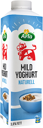 Mild yoghurt naturell 3%