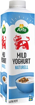 Mild yoghurt naturell 3%