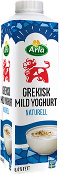 Mild yoghurt grekisk 6%