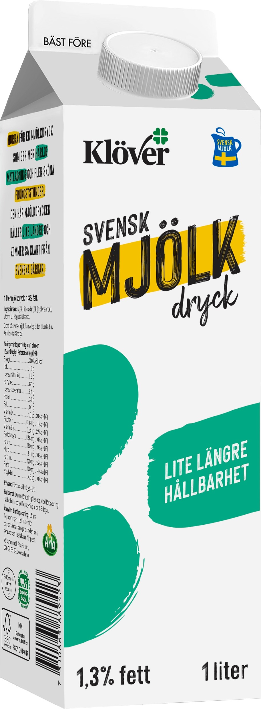 Mjölkdryck 1,3%