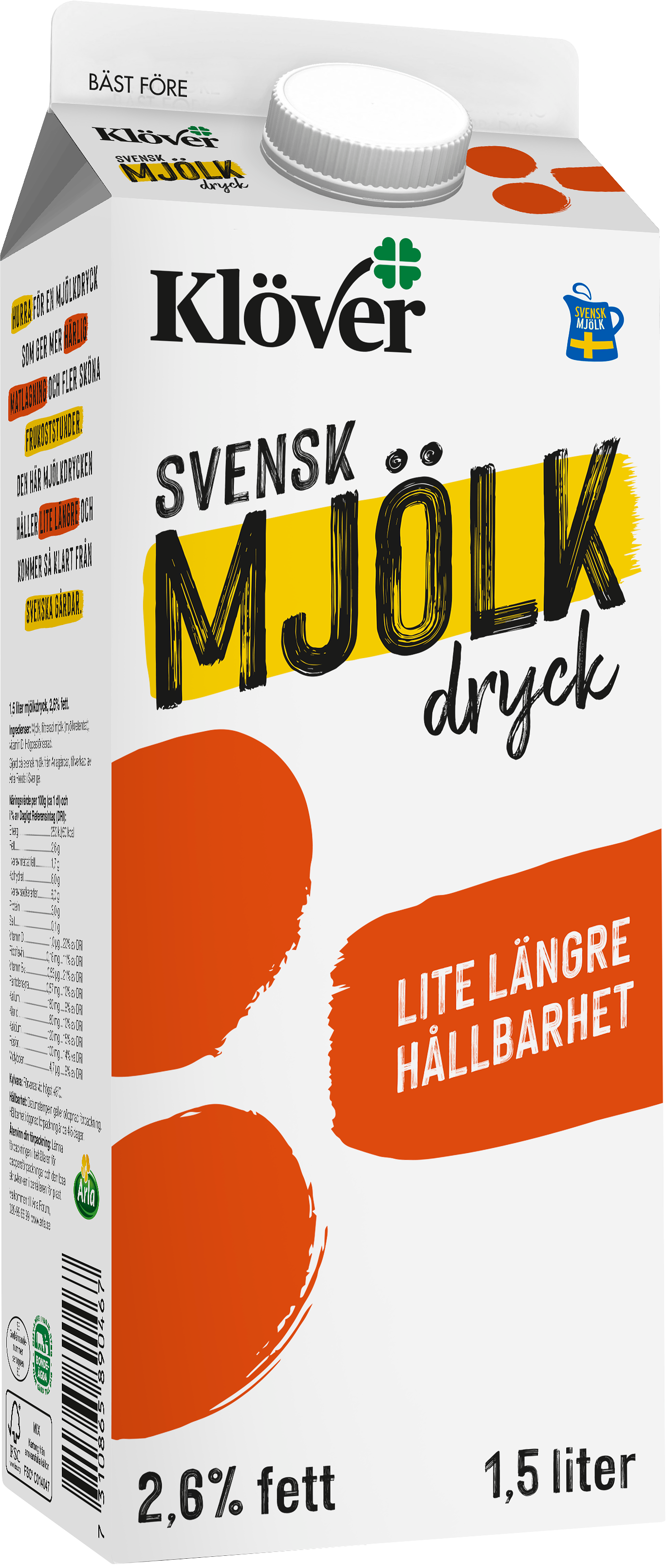 Mjölkdryck 2.6%