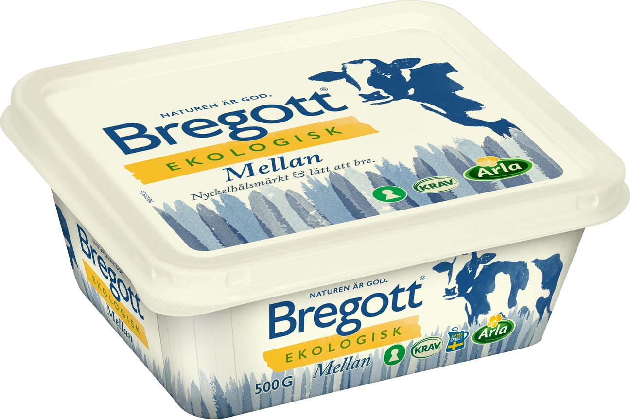 Ekologisk Mellan smör & raps - Bregott® - Dabas