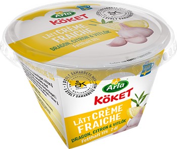 Lätt crème fraiche dra/cit/vitl 11%
