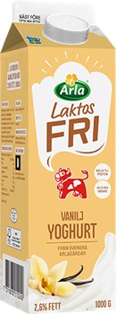 Laktosfri mild yoghurt van 2.6%