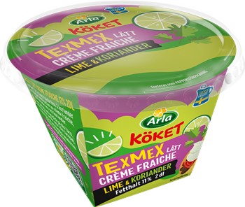 Lätt crème fraiche lime/koriand 11%