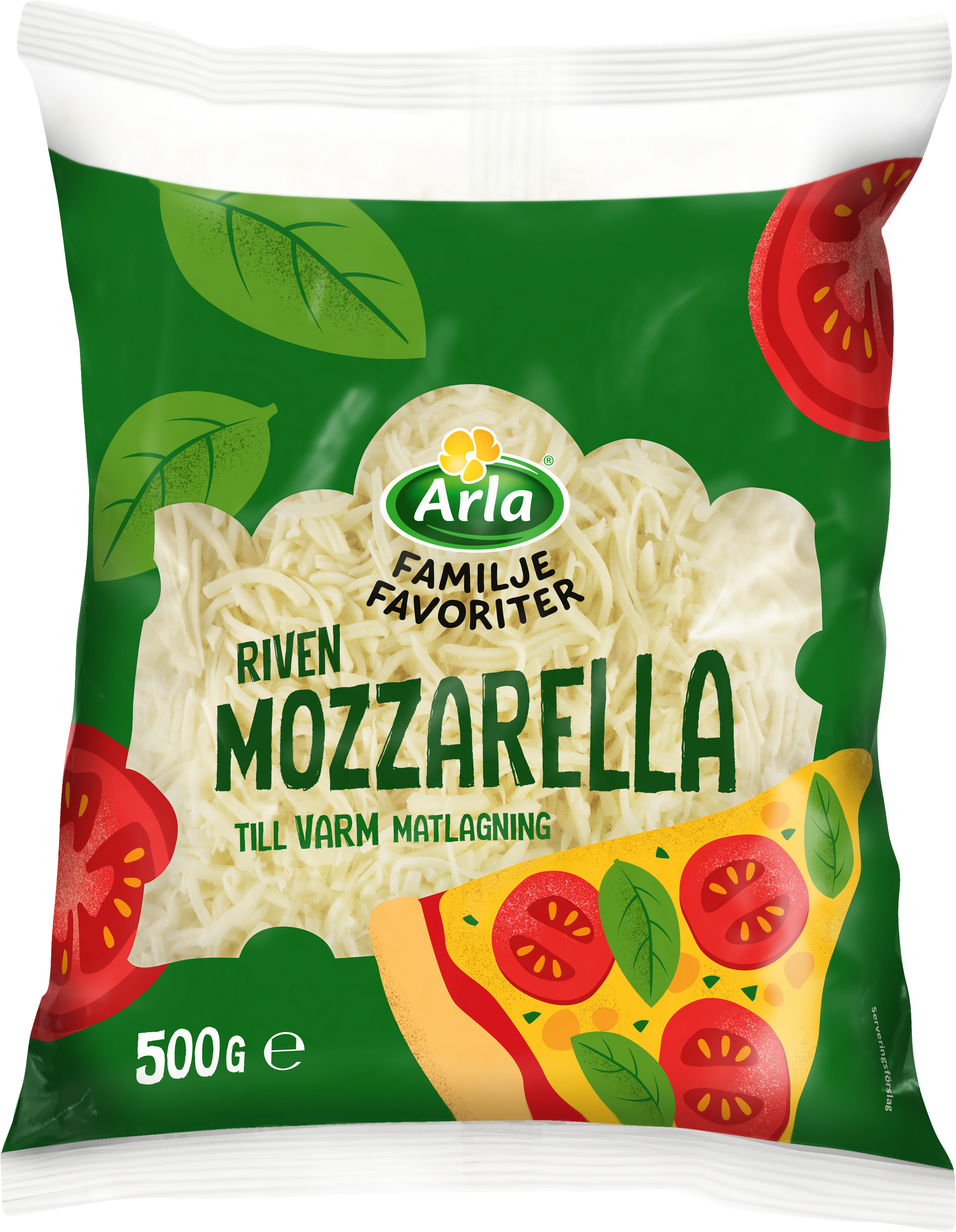 Familjefav Mozzarella riven ost