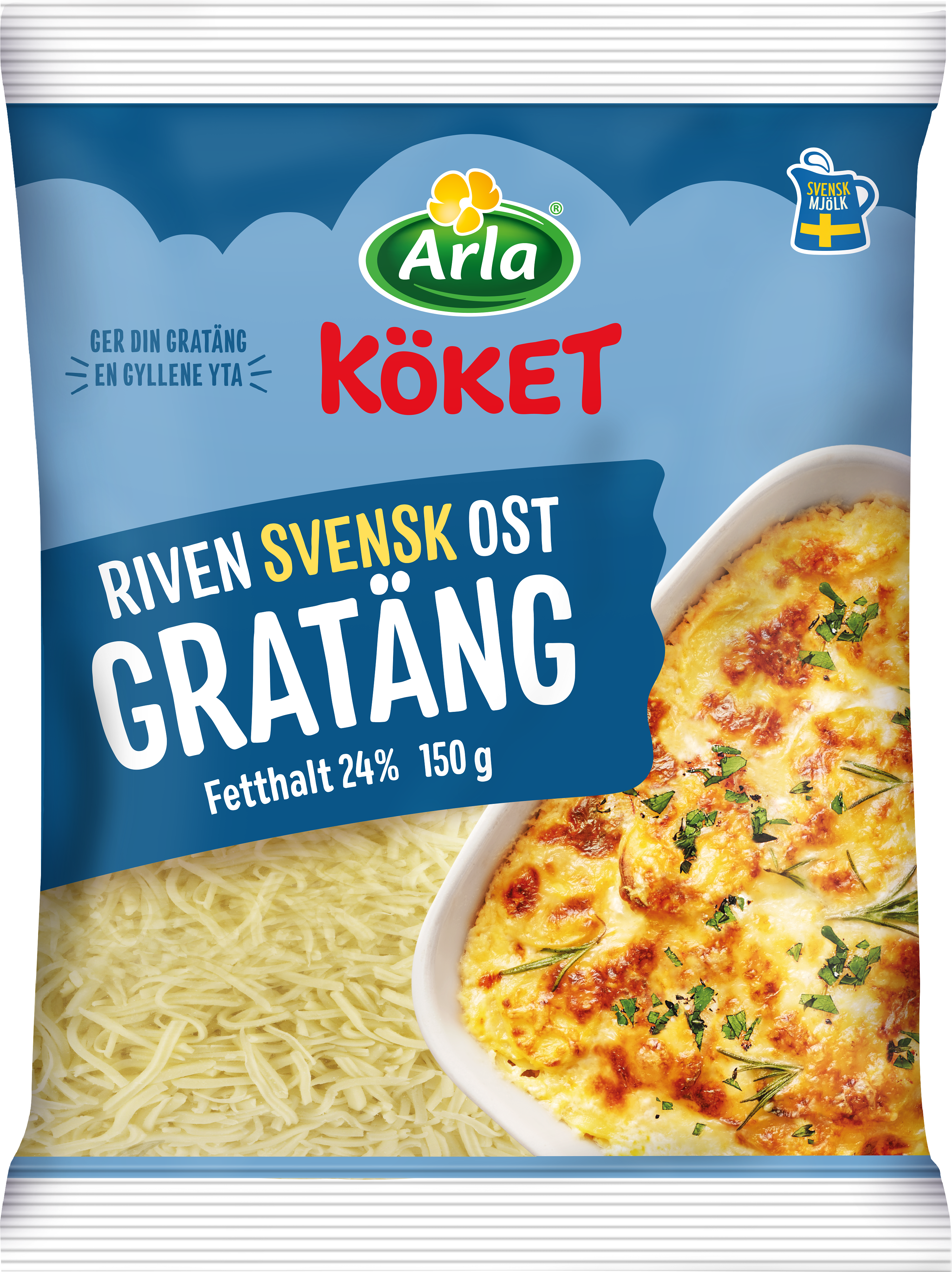 Riven ost gratäng 24%