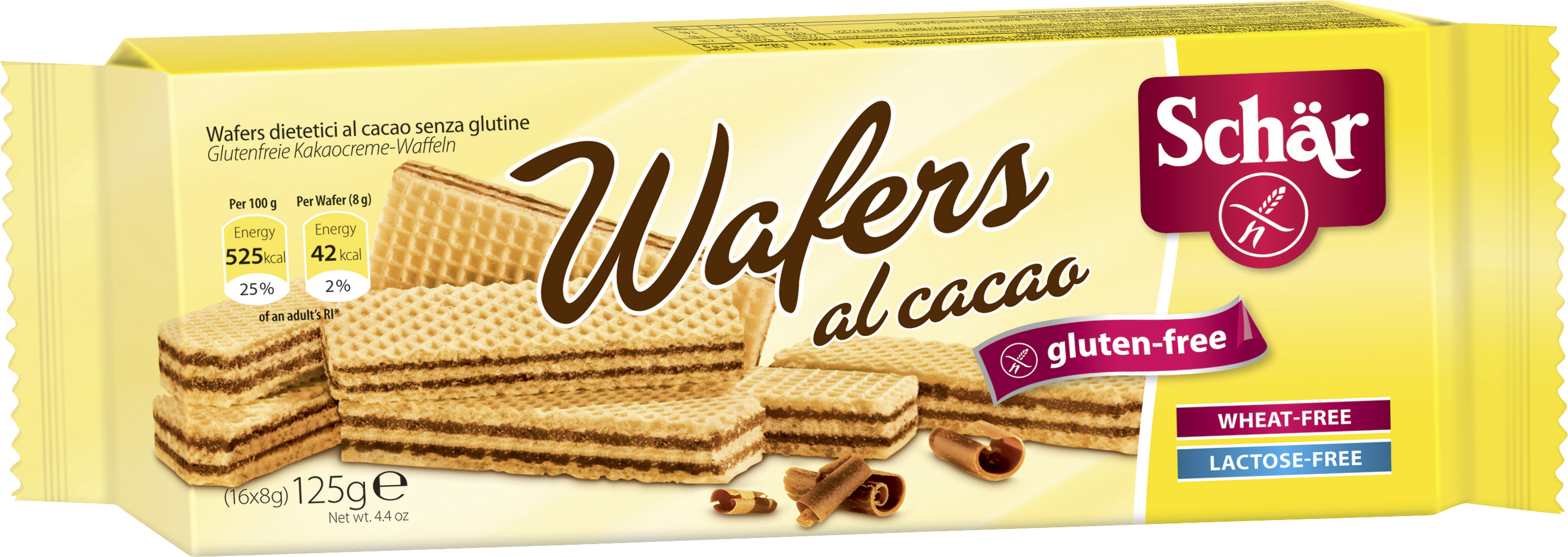 Wafers Cacao - glutenfri