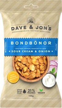 Rostade Bondbönor Sourcream & Onion