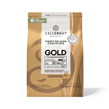 Callebaut, Gold, vit choklad med ka