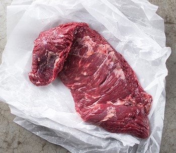 Flap steak av nöt, kyld