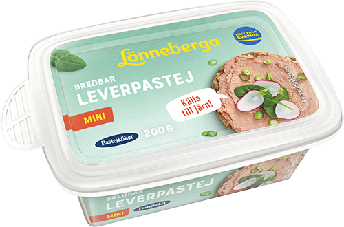 Bredbar Leverpastej Mini