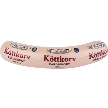 Köttkorv kokt