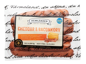 Cheddar & Baconkorv 300gr